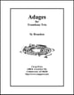 Adages for Trombone Trio P.O.D. cover